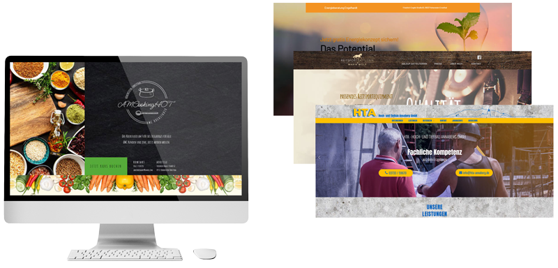 wir erstellen dir ein individuelles Layout für deine neue Webseite - Webdesign Erzgebirge