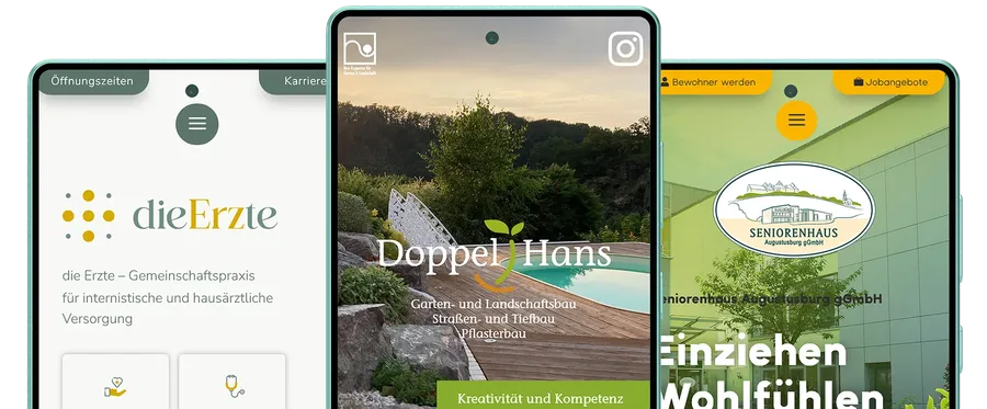Webdesign Projekte mit WordPress und Divi von Berris Media