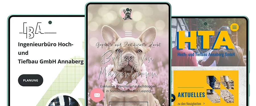 Webdesign Referenzen Webseiten erstellt mit WordPress und Divi gehostet von Berris Media